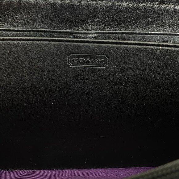 Coach Black Women's Wallet - Picture 4 of 9